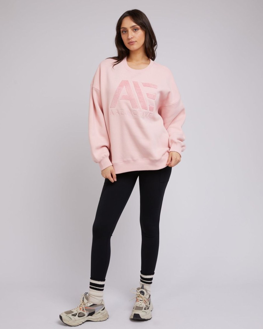 Women All About Eve Activewear | Base Active Crew-Pink