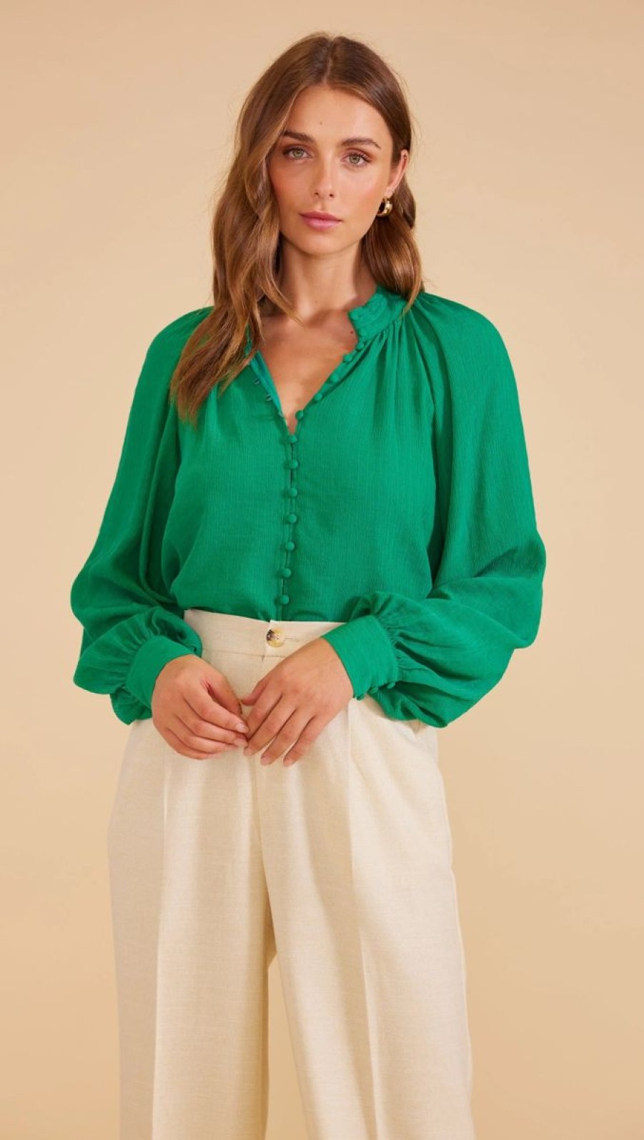 Women Minkpink Tops | Eleanor Blouse