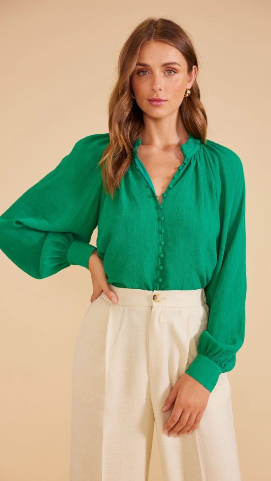 Women Minkpink Tops | Eleanor Blouse