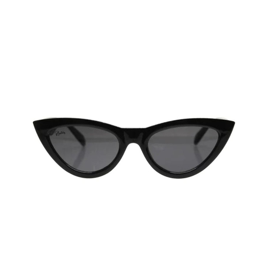 Women Reality Eyewear Sunglasses | Kiss Kiss-Black