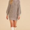 Women Minkpink Dresses | Aspen Knit Mini Dress