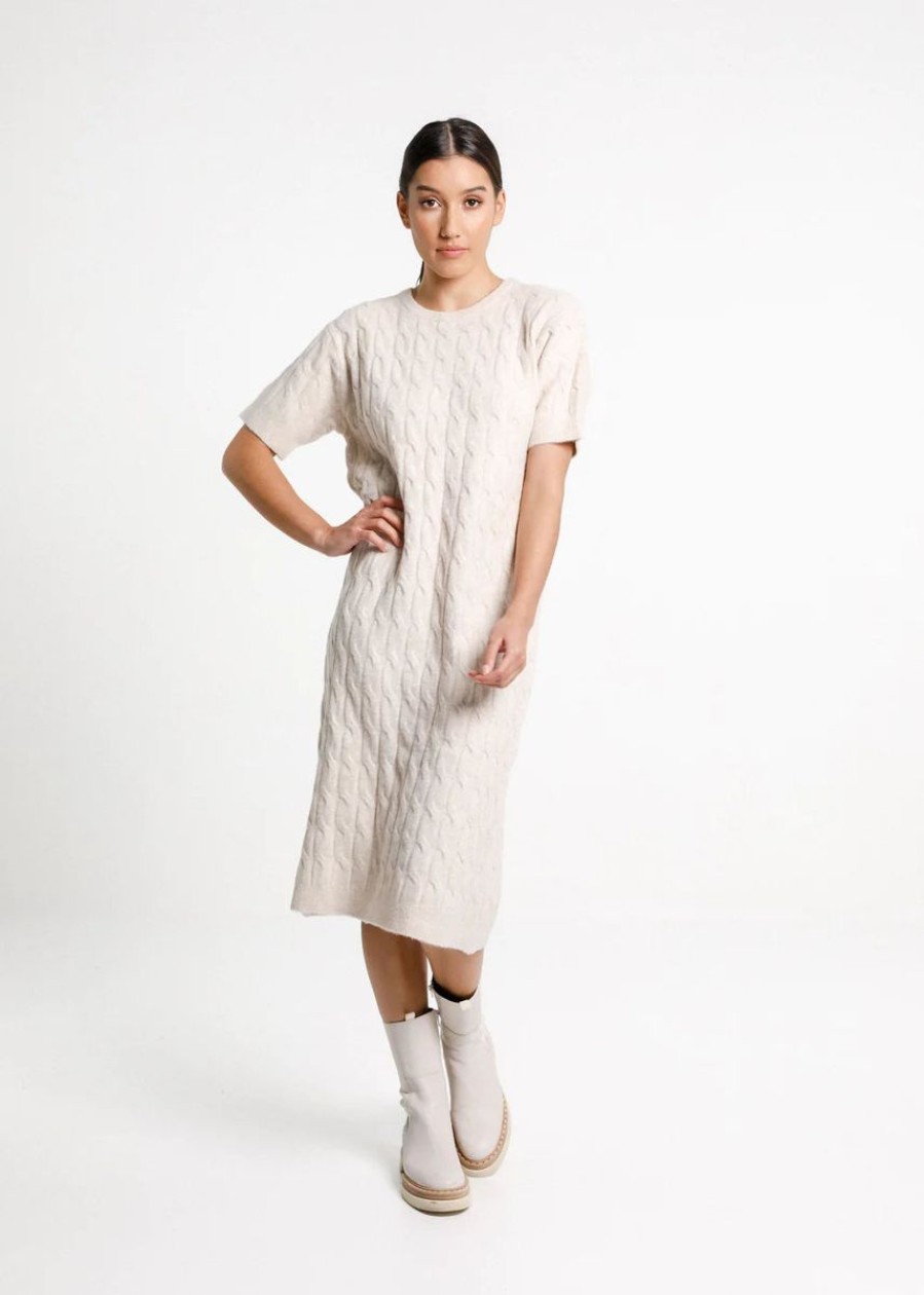 Women Thing Thing Dresses | Serena Dress // Oat