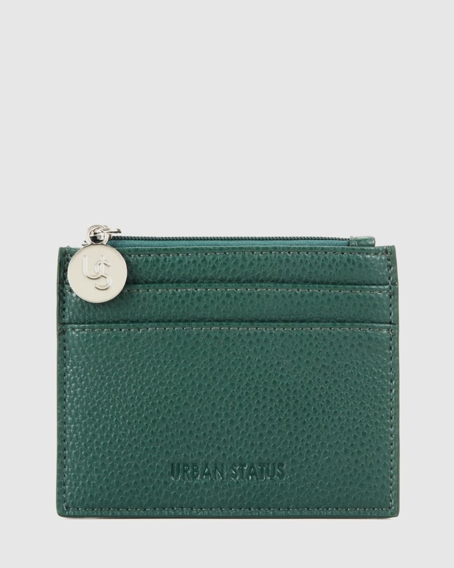 Women Urban Status Bags & Wallets | Hunter Card Holder // Green