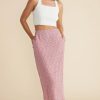 Women Minkpink Bottoms | Raya Slip Skirt