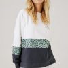 Women Cartel & Willow Tops | Tilly Sweater // Sage Leopard