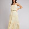 Women All About Eve Bottoms | Denver Maxi Skirt-Yellow