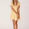 Women Cartel & Willow Dresses | Zoe Mini Dress-Marigold Speckle