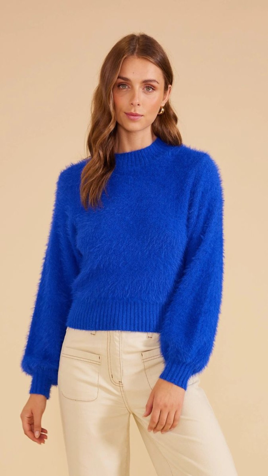 Women Minkpink Outerwear | Freya Knit Jumper