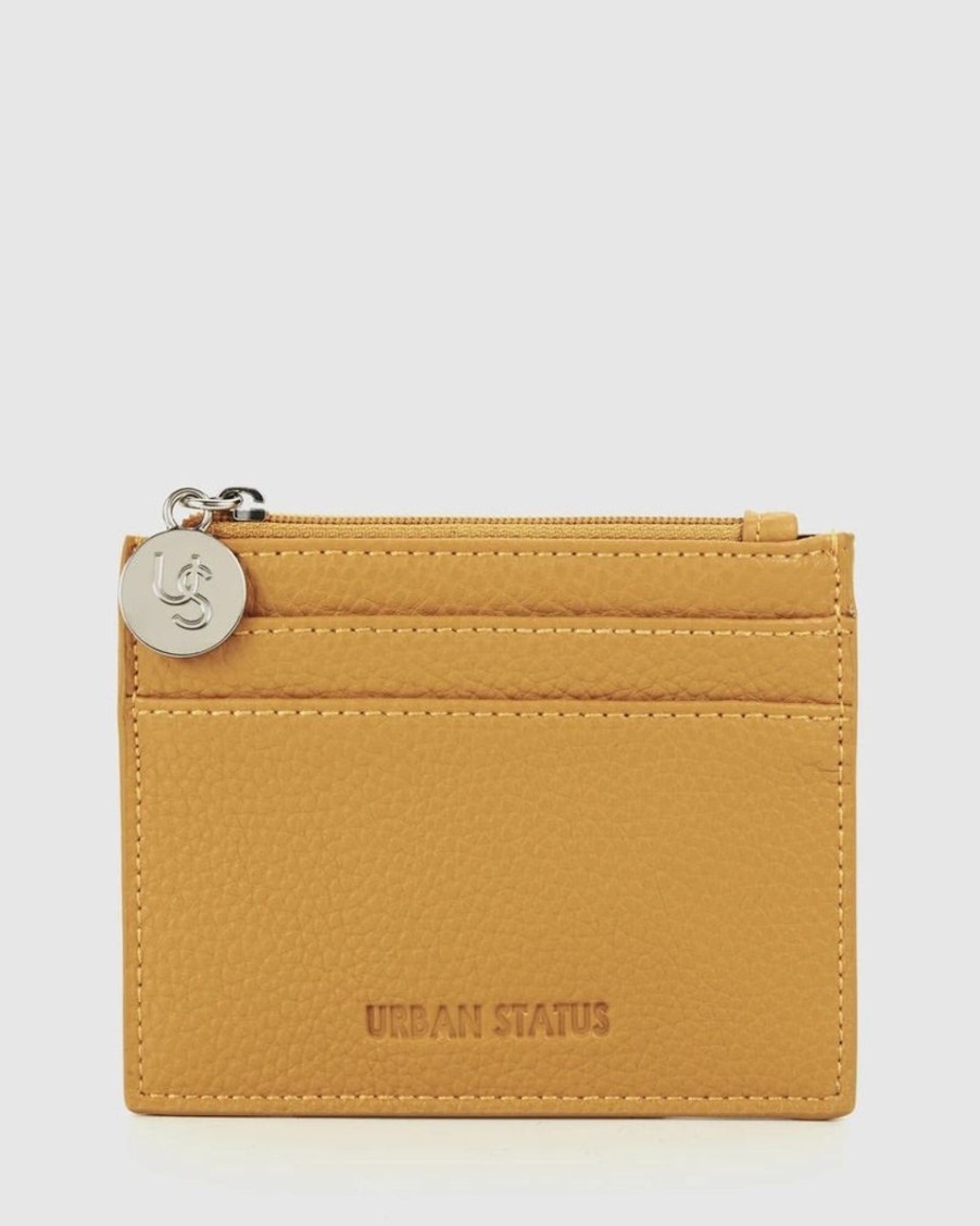 Women Urban Status Bags & Wallets | Hunter Card Holder // Mustard