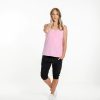 Women Home-Lee Activewear | Heather Singlet-Pink Bloom