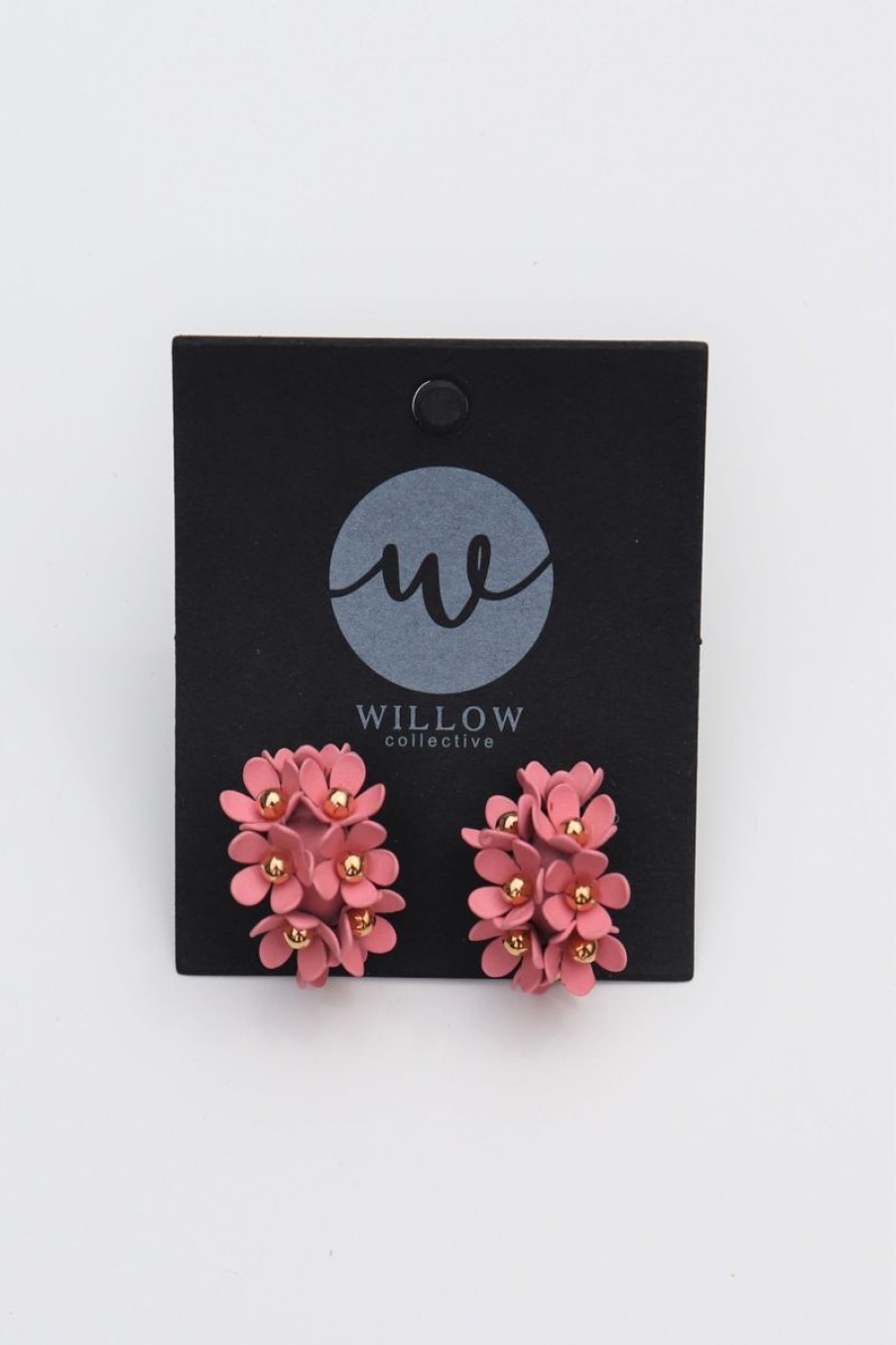 Women Willow Collective Jewellery | Daisy Hoops Earrings