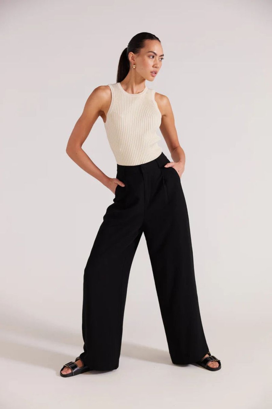 Women Staple The Label Bottoms | Aster Wide Leg Pant